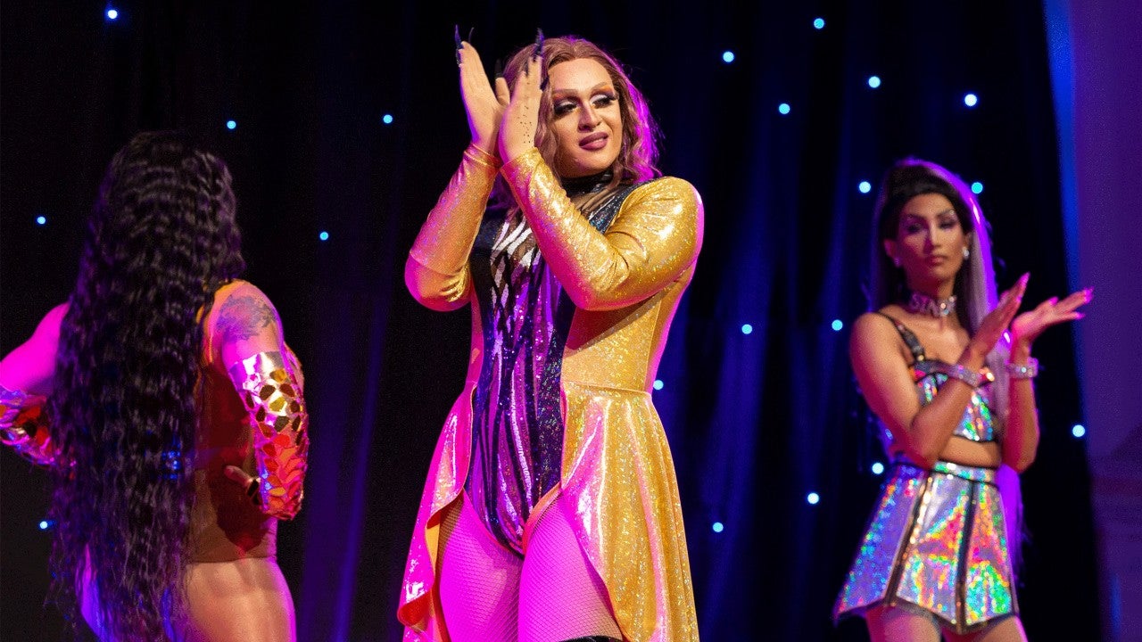 women performing on stage
